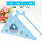 Assembly Color Hut Slide Hamster Toy
