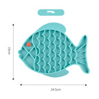 Dog Silicone Fish Slow Feeding Mat