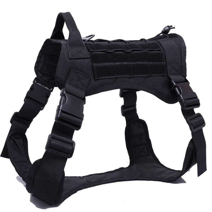 Military Tactical Dog Harness Adjustable Camouflage Vest