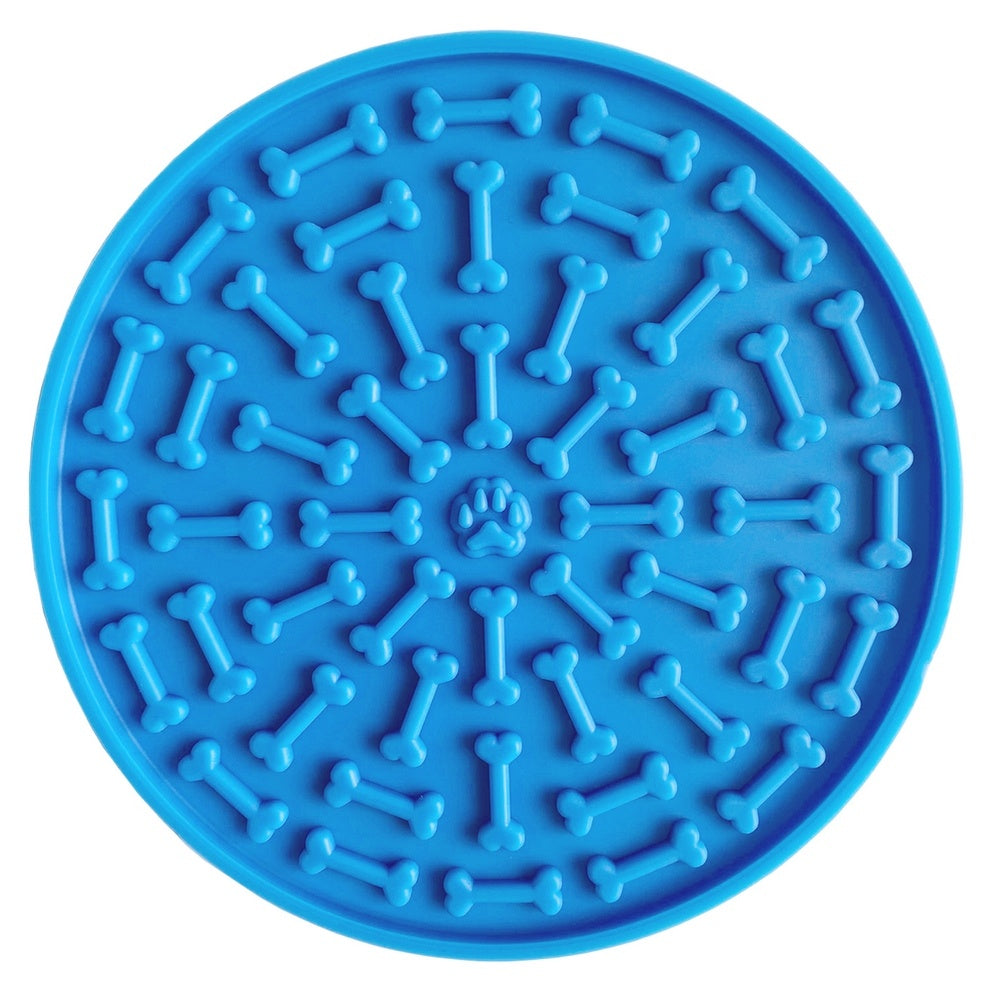 Round Silicone Slow Feed Mat