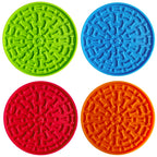 Round Silicone Slow Feed Mat