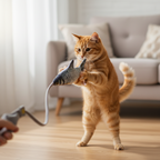 Controllable Swinging Tail Cat Toy