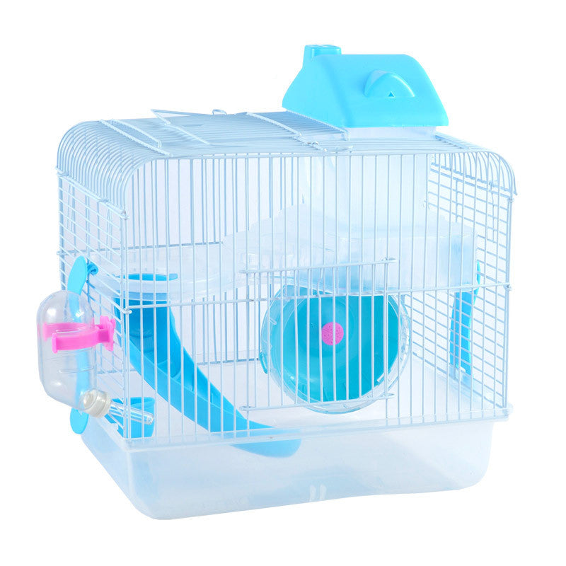 Hamster Cage Double-Layer Villa