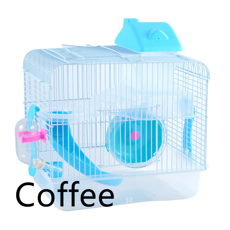 Hamster Cage Double-Layer Villa