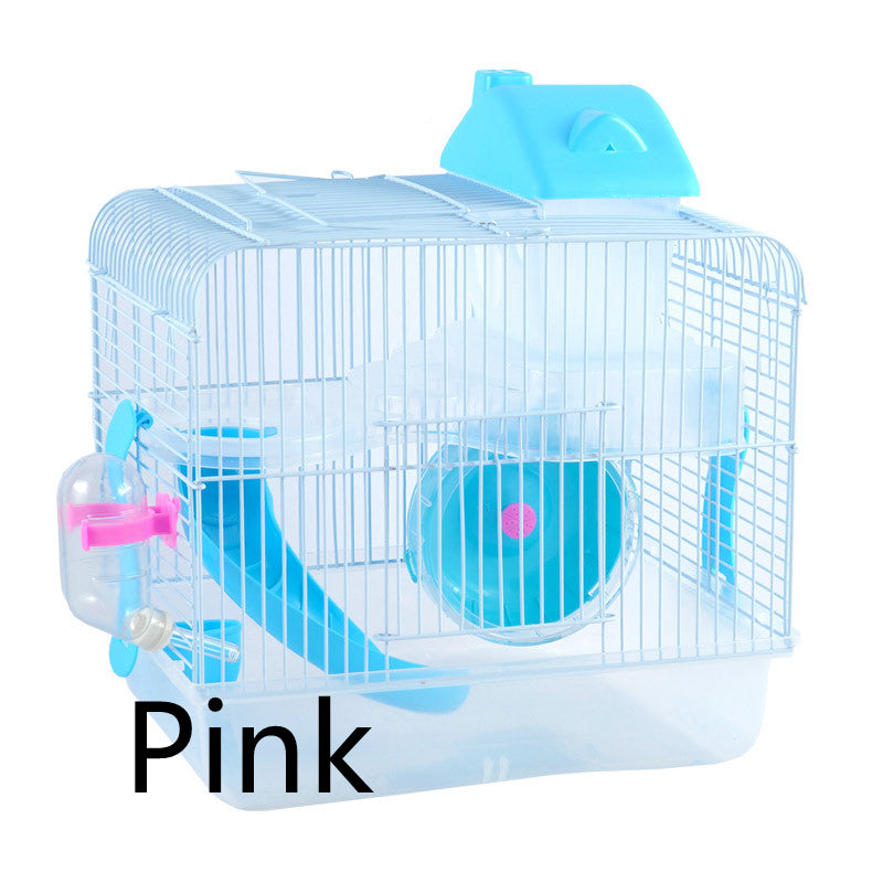 Hamster Cage Double-Layer Villa