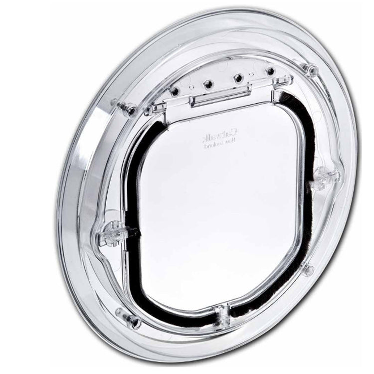 New Lockable Round Pet Door