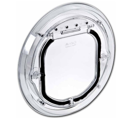 New Lockable Round Pet Door