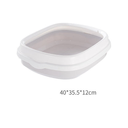 Small Anti-Splash Cat Litter Box