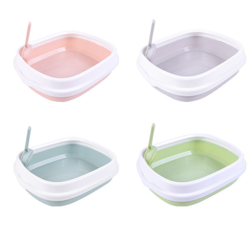 Small Anti-Splash Cat Litter Box
