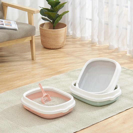 Small Anti-Splash Cat Litter Box