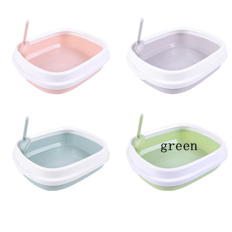 Small Anti-Splash Cat Litter Box