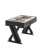 Raised Stainless Steel Dog Food Bowl