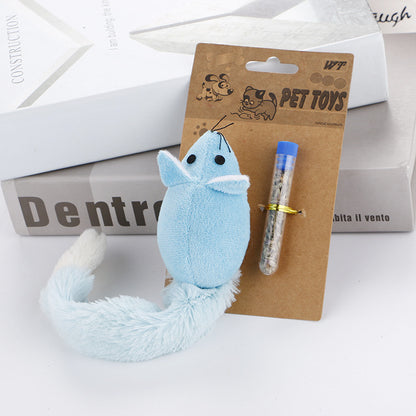 Long Tail Mouse Cat Teaser Toy