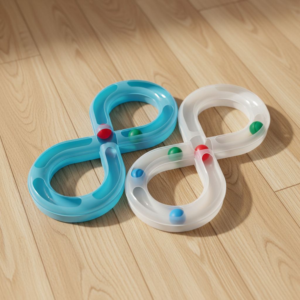 Carno Infinite Ball Track Cat Toy