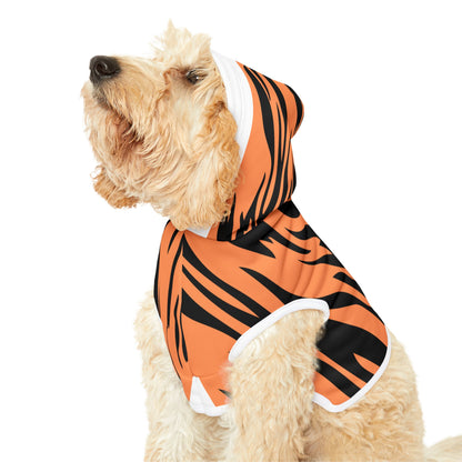 Pet Hoodie - Tiger Stripes Design