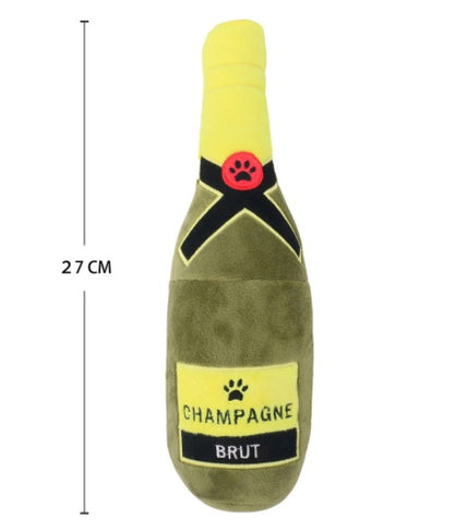 Durable Dog Chew Toy Beer Bottle Shape
