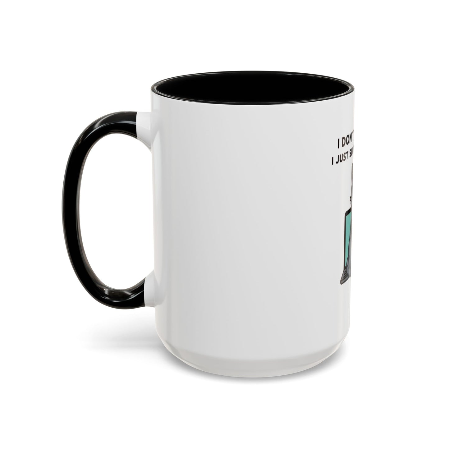 Funny Cat Coffee Mug - 'I Don't Work Here, I Just Supervise Humans' - Perfect for Cat Lovers, Office Gifts, Humor Gifts, Birthday, [...]