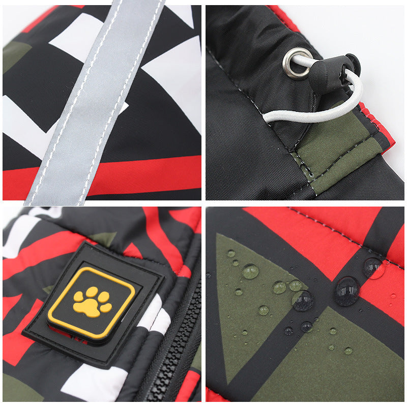 Mesh Dog Coat Jacket – Fleece & Polyester Pet Jacket