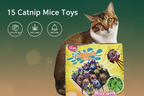 Paltner Catnip Mouse Set of 15