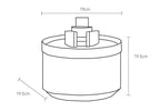 Wireless Cat Water Fountain Rechargeable Automatic Pet Feeder