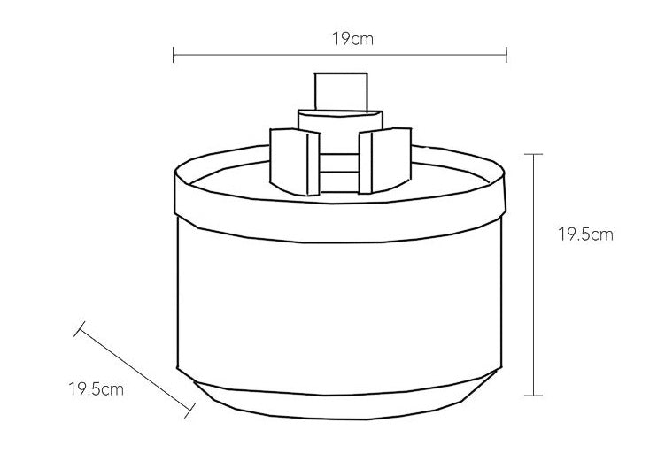 Wireless Cat Water Fountain Rechargeable Automatic Pet Feeder