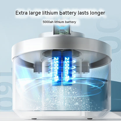 Wireless Cat Water Fountain Rechargeable Automatic Pet Feeder