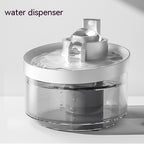 Wireless Cat Water Fountain Rechargeable Automatic Pet Feeder