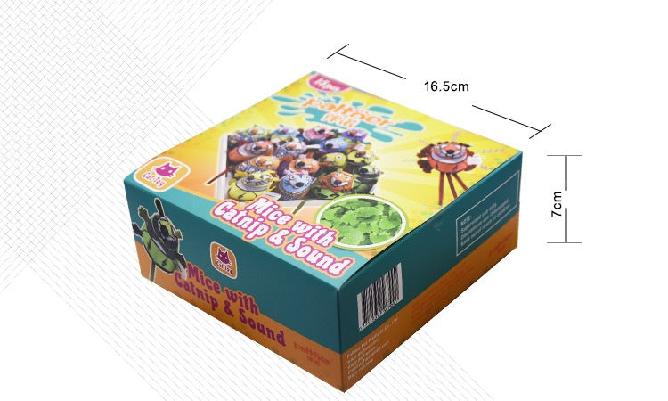 ToyTigris Paltner Bannuo Catnip Mouse Set of 15