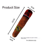 Plush Cigar Dog Toy