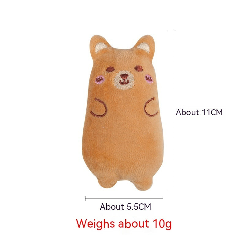 Plush Animal Catnip Toy