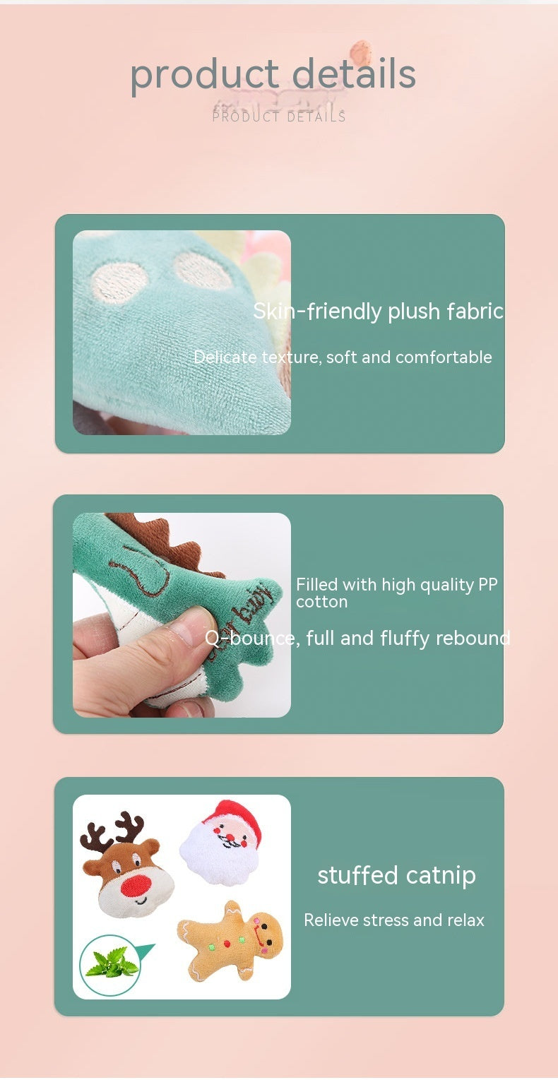 Plush Animal Catnip Toy