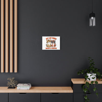 Wall Canvas - Cat Meme