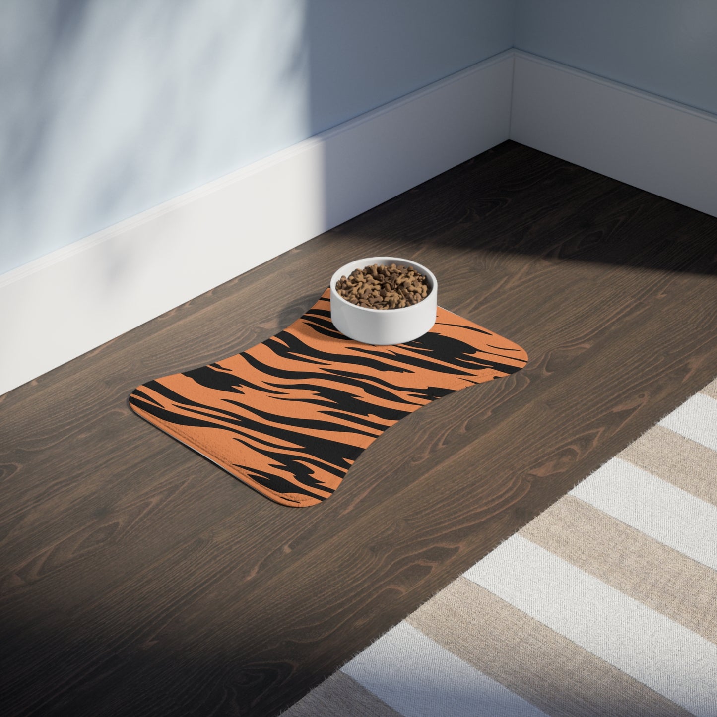 Pet Feeding Mat - ToyTigris Tiger Stripes Design