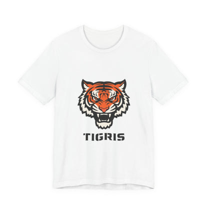 Fierce Tigris Graphic Tee, Unisex Jersey Tee