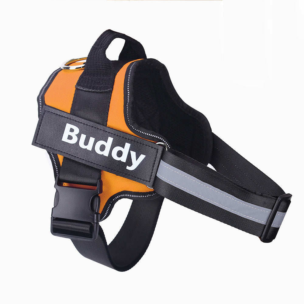 Personalized No-Pull Dog Harness – Reflective, Breathable & Adjustable