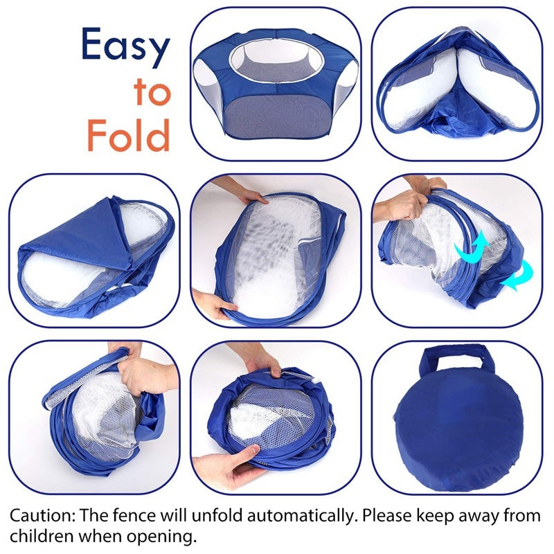 Folding Portable Pet Playpen