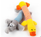 ToyTigris Plush Squeaky Animal Toy for Dogs
