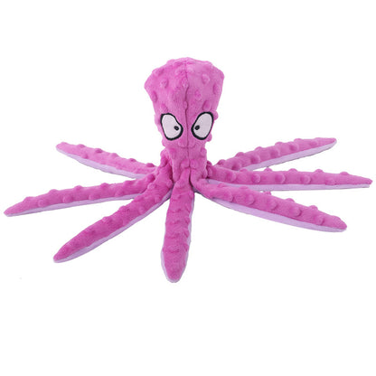 Eco-friendly Plush Octopus Pet Toy