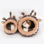 Warm hamster cotton nest
