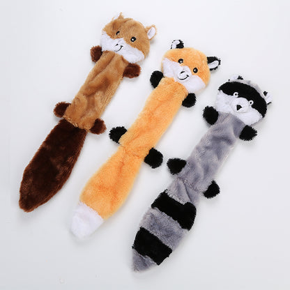Plush & Squeaking Animal Dog Toy
