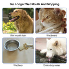 1.5L Pet Water Bowl Anti-Overflow - Toytigris