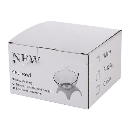 Non-Slip Elevated Double Cat Bowl with Stand Food & Water Feeder