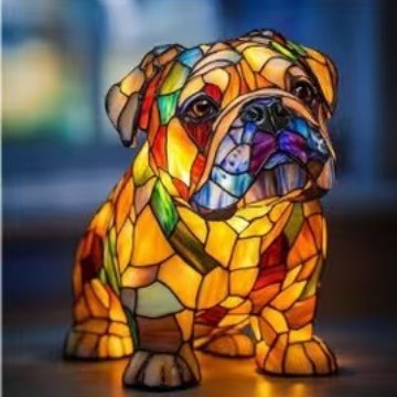 LED Animal Night Lamp - Creative Desktop Pet Light