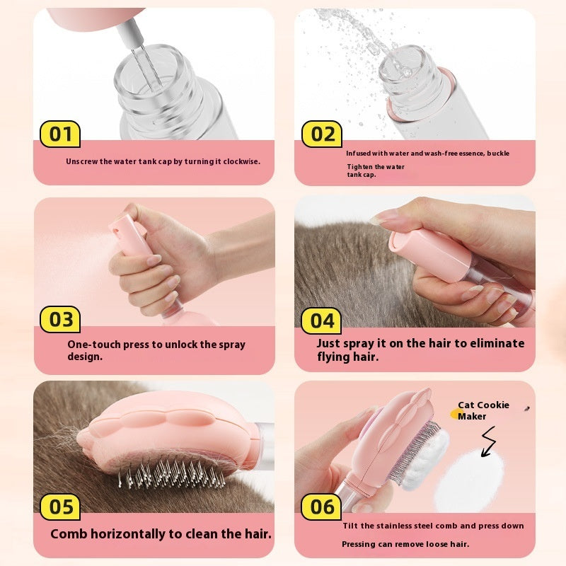 2 In 1 Water Spray Comb