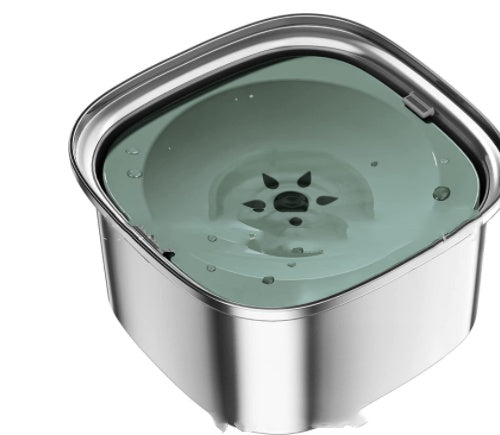 Large Capacity Stainless Steel Pet Water Bowl