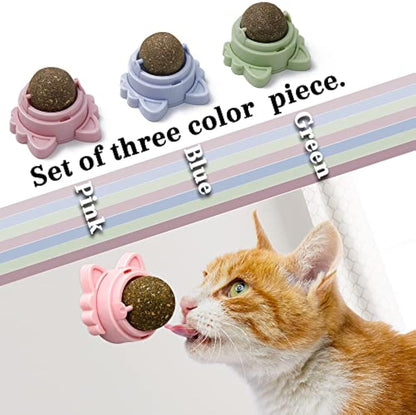 Catnip Balls Wall-Mountable Cat Toy