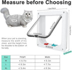 Thin Lockable & Weatherproof Cat Door