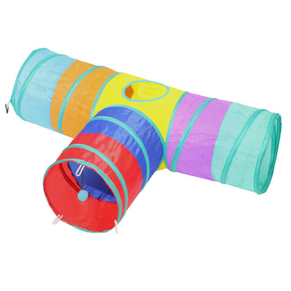 ToyTigris Foldable Cat Tunnel Toy