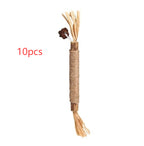 ToyTigris Natural Sisal Catnip Dental Stick