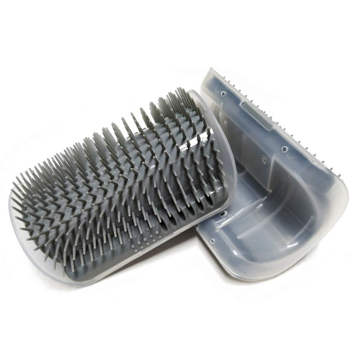 Cat Self-Groomer Corner Wall Hair-Removing Massage Brush